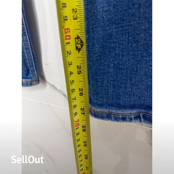 Rag & Bone Women's High Rise Bootcut Jeans Gray Size 27 Stretch Denim - Picture 3 of 7